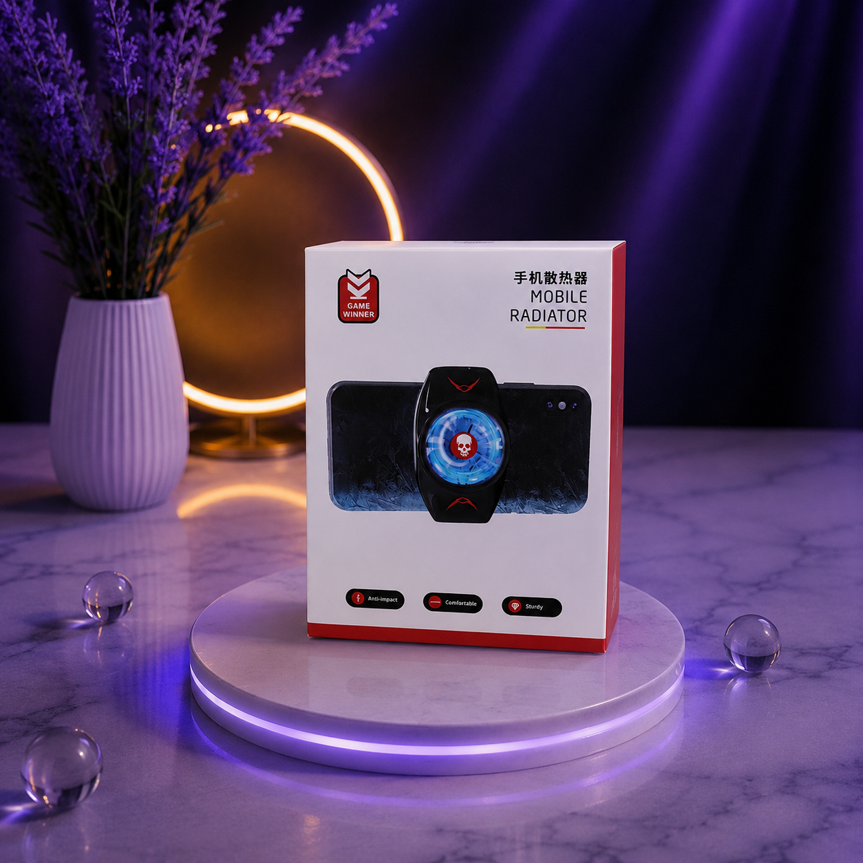 خنک‌کننده موبایل Game Winner Mobile Radiator | فن خنک‌کننده گیمینگ گوشی